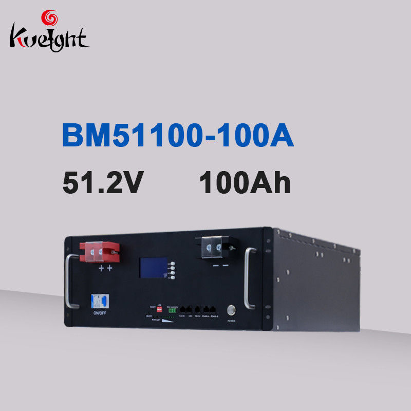 LiFePO4 51.2V 100Ah بطارية ليثيوم أيون وحدة أنظمة الطاقة الشمسية حزمة بطارية BM51100-100A
