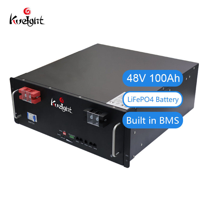 LiFePO4 51.2V 100Ah بطارية ليثيوم أيون وحدة أنظمة الطاقة الشمسية حزمة بطارية BM51100-100A