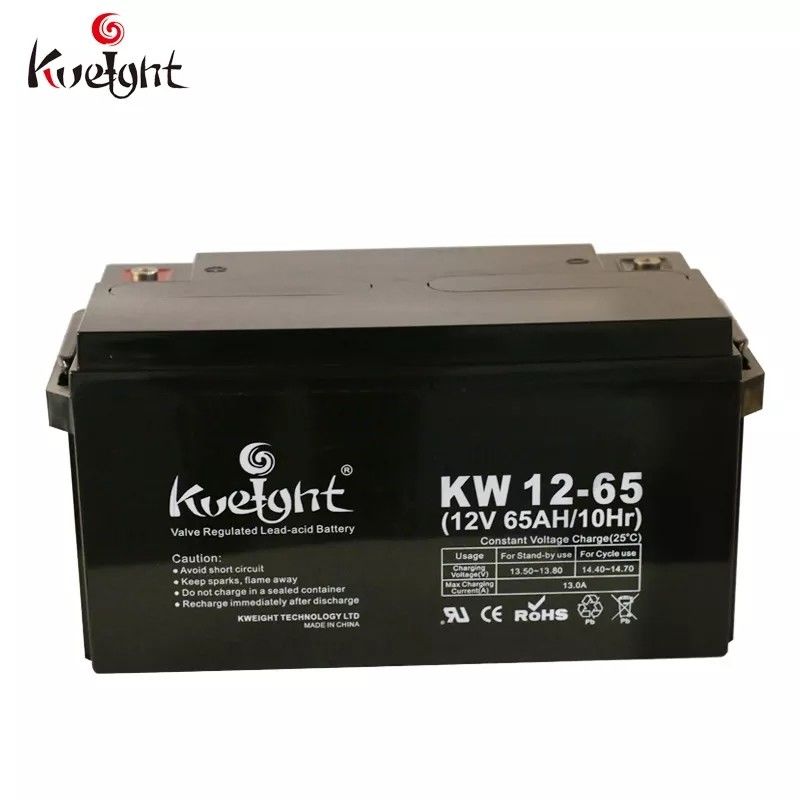 AGM Seal VRLA 65Ah 12v بطارية الرصاص الحمضية البطارية الشمسية لتخزين الطاقة الكهروضوئية