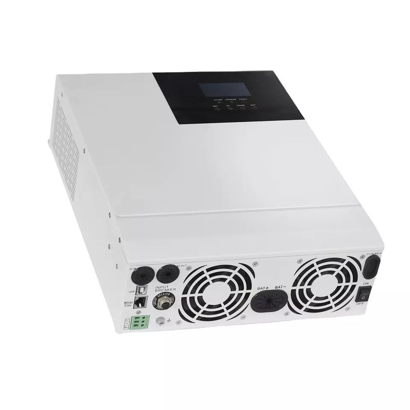 موجة جيبية نقية على خارج الشبكة العاكس الهجين 48v 5kva للنظام الشمسي