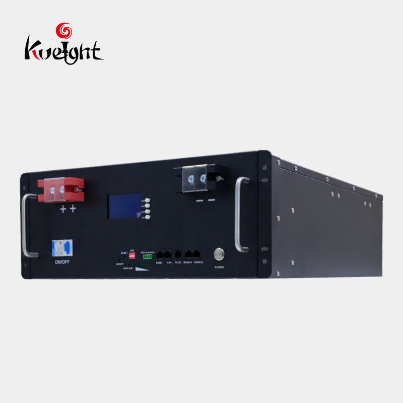 4U 5U وحدة بطارية ليثيوم 48v 100ah Lifepo4 البطارية الشمسية لغرفة بيانات الشبكة