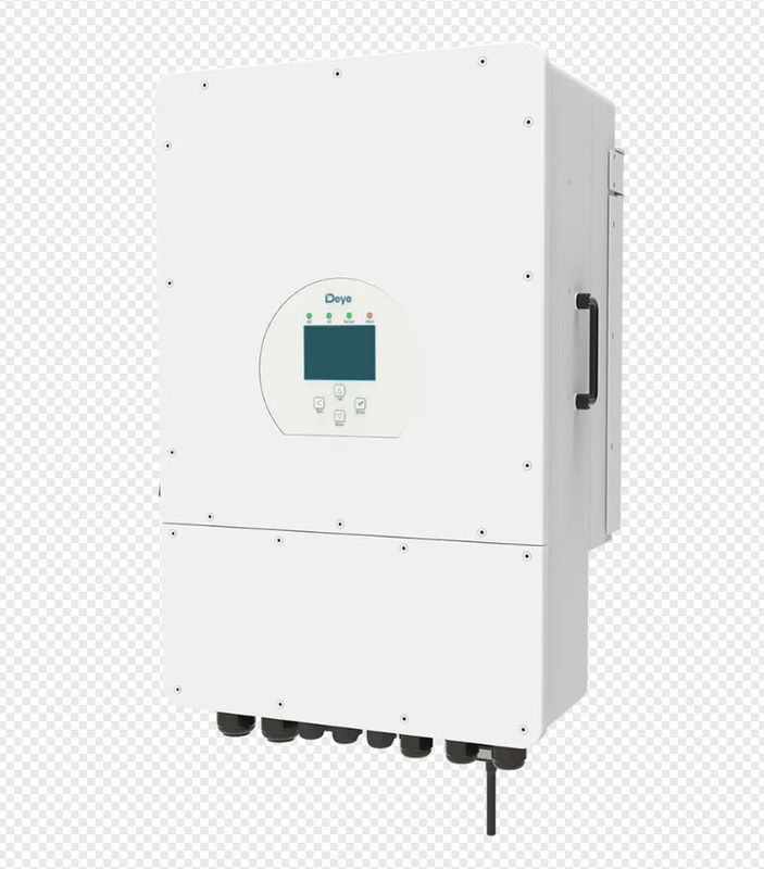 بطارية الجهد المنخفض 8KW عاكس هجين ثلاثي الأطوار خارج الشبكة Hybrid 2 MPPT