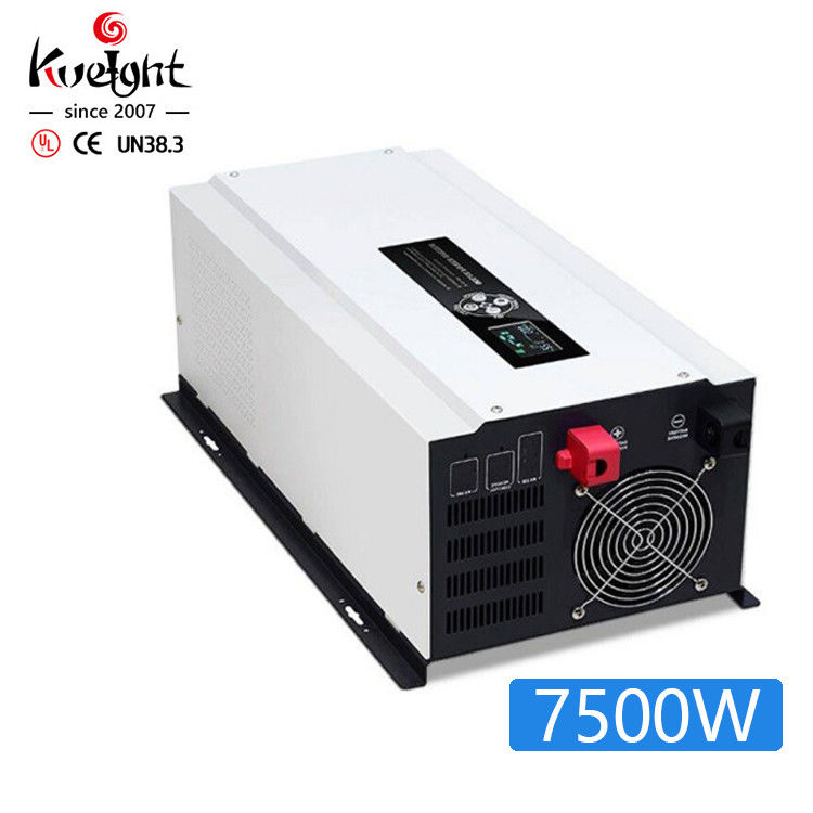 موجة جيبية نقية 7.5kw خارج الشبكة Mppt عاكس للطاقة الشمسية هجين لحالة التيار المتردد للوحة الشمسية
